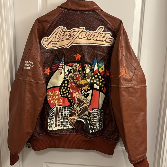 JORDAN LEATHER JACKET - Picture 1 of 6